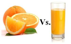 Fruit vs. Juice